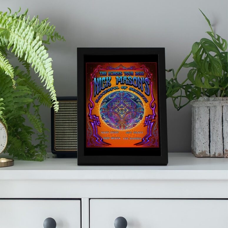Nick Mason Saucerful of Secrets Set Echoes Tour 2022 Poster