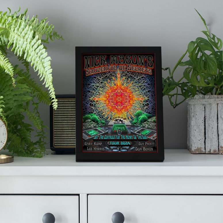 Nick Mason Saucerful of Secrets Set The Controls Tour 2024 Poster