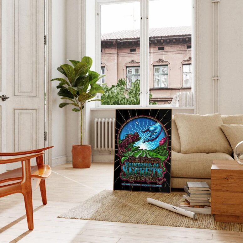 Nick Mason Poster Saucerful Of Secrets Echoes Tour 2022 Poster
