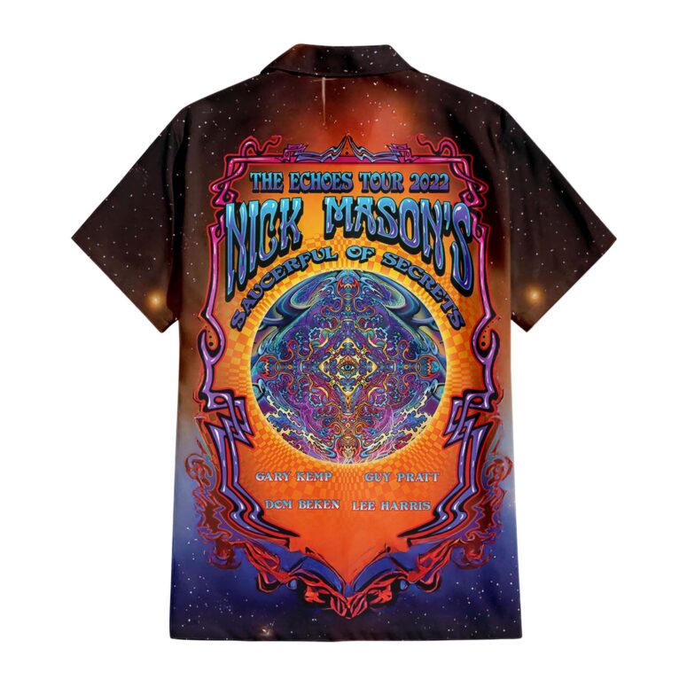 Nick Mason Saucerful of Secrets Set Echoes Tour 2022 Hawaiian Shirt Nick Mason Saucerful of Secrets Set Echoes Tour 2022 Hawaiian Shirt