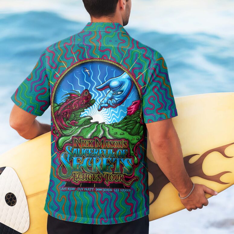 Nick Mason Saucerful Of Secrets Echoes Tour 2022 Hawaiian Shirt