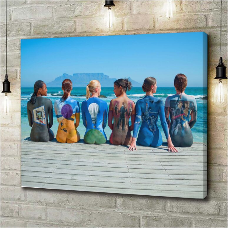 Beach Back Catalog 2010 Pink Floyd Canvas