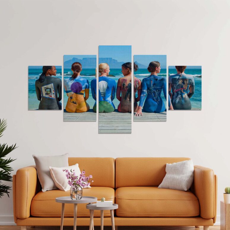 Beach Back Catalog 2010 Pink Floyd Canvas
