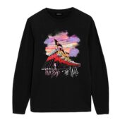 Harry Styles 1982 Pink Floyd The Wall Front Longsleeve Black - OtherBrick
