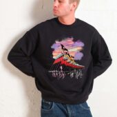 Harry Styles 1982 Pink Floyd The Wall Frontsweater Man Black - OtherBrick