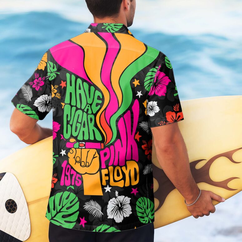 Have a Cigar 1975 Pink Floyd Hawaiian Shirt