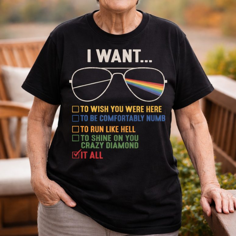 I Want It All Pink Floyd WYWH Comfortably Numb Run Like Hell Shirt I Want It All Pink Floyd WYWH Comfortably Numb Run Like Hell Shirt