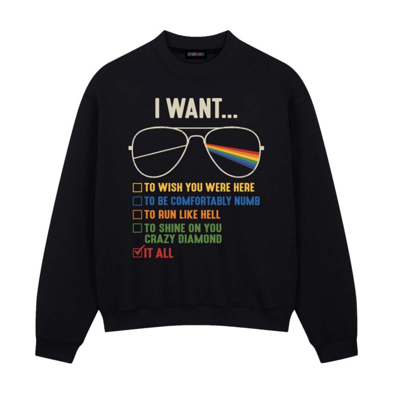 I Want It All Pink Floyd WYWH Comfortably Numb Run Like Hell Shirt I Want It All Pink Floyd WYWH Comfortably Numb Run Like Hell Shirt