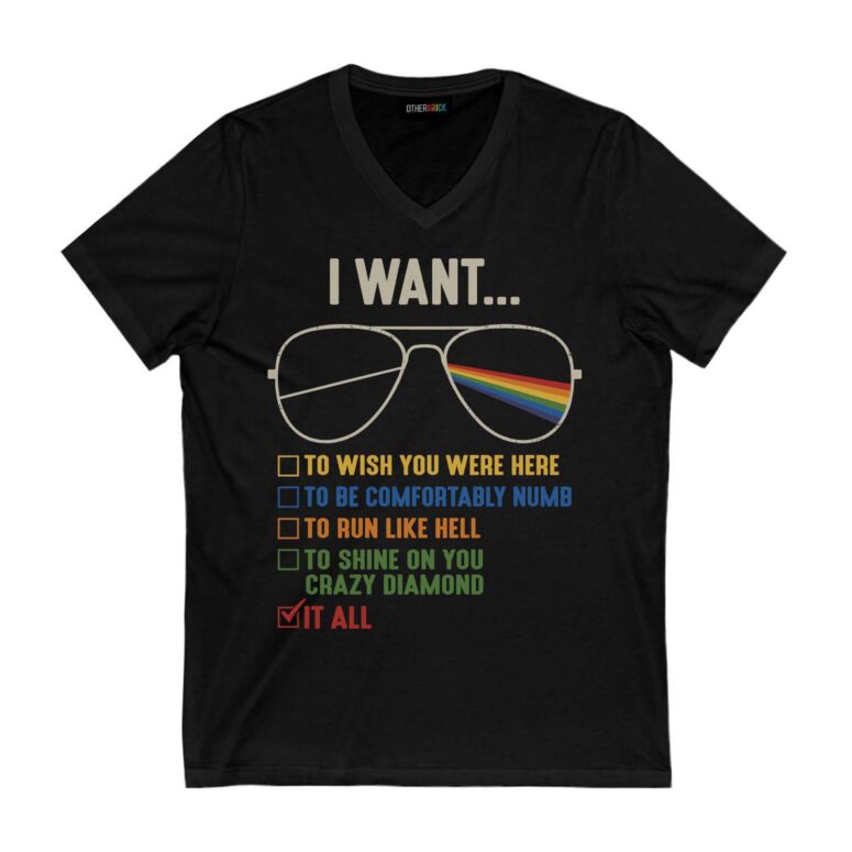 I Want It All Pink Floyd WYWH Comfortably Numb Run Like Hell Shirt I Want It All Pink Floyd WYWH Comfortably Numb Run Like Hell Shirt