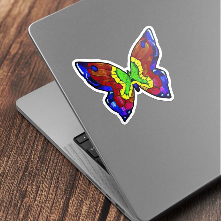 Nick Mason Live At Pompeii Saucerful of Secrets Iron Butterfly Pink Floyd Kiss Cut Sticker