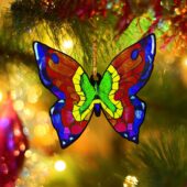 Nick Mason Saucerful Of Secrets Iron Butterfly Pink Floyd Ornament Mockup 1 - OtherBrick