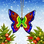 Nick Mason Saucerful Of Secrets Iron Butterfly Pink Floyd Ornament Mockup 4 - OtherBrick