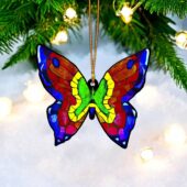 Nick Mason Saucerful Of Secrets Iron Butterfly Pink Floyd Ornament Mockup 8 - OtherBrick