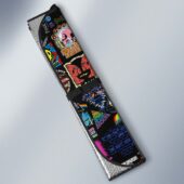 Pink Floyd Collage Digital Art Auto Sun Shade Mockup Asd1 - OtherBrick