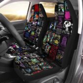 Pink Floyd Collage Digital Art Car Seat Cover Mockup1 - OtherBrick