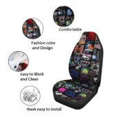 Pink Floyd Collage Digital Art Car Seat Cover Mockup4 - OtherBrick