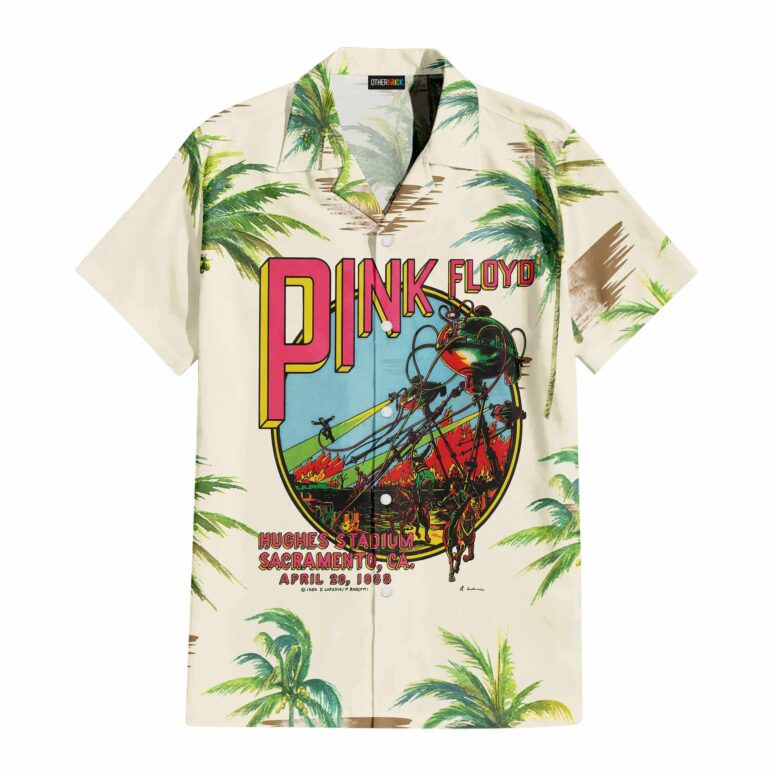 Pink Floyd Hughes Stadium Sacramento Hawaiian Shirt Pink Floyd Hughes Stadium Sacramento Hawaiian Shirt