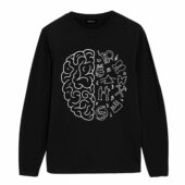 Pink Floyd In My Mind Front Longsleeve Black - OtherBrick