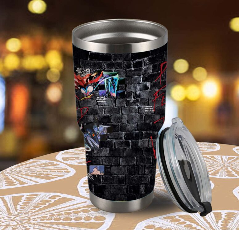 Pink Floyd The Wall Album Cover Black Wall Vintage Tumbler