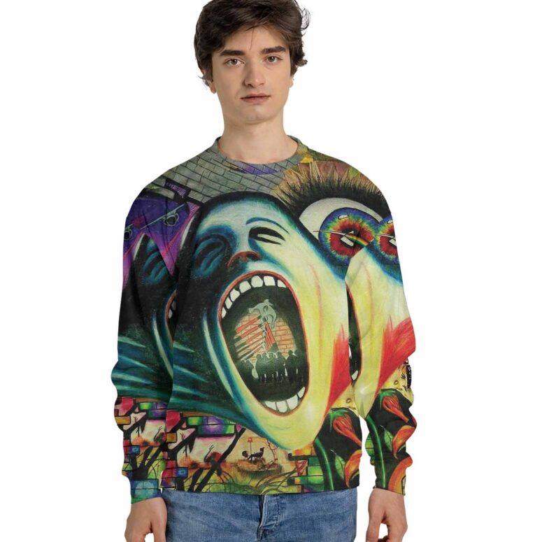 Pink Floyd The Wall Hammer WYWH Flower Vintage Shirt