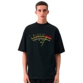 Pink Floyd Wave Vu Meter Shirt Front Shirt Man Black 1 - OtherBrick