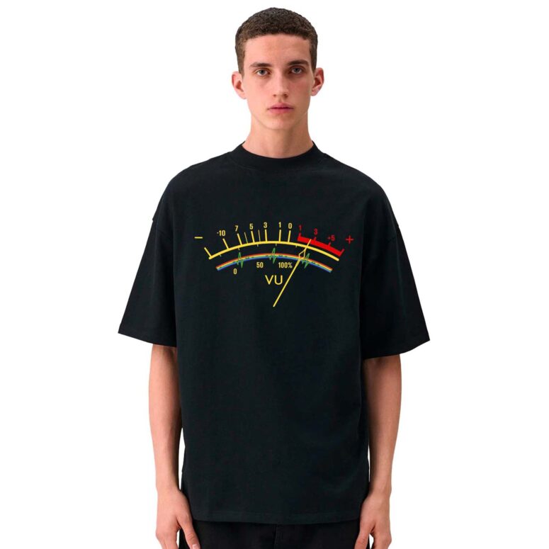 Pink Floyd Wave Vu Meter Dark Side Of The Moon Heart Beat Shirt