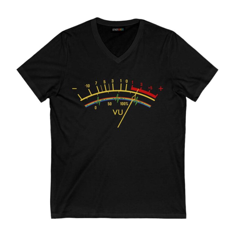 Pink Floyd Wave Vu Meter Dark Side Of The Moon Heart Beat Shirt