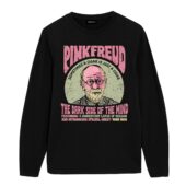 Pink Freud The Dark Side Of The Mind Front Longsleeve Black - OtherBrick