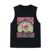 Pink Freud The Dark Side Of The Mind Front Tank Black - OtherBrick