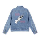 Wish You Were Here 1994 Pink Floyd Denim Jacket Back - OtherBrick