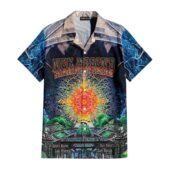 1 Nick Mason Saucerful Of Secrets Set The Controls Tour Hawaiian Shirt Front - OtherBrick