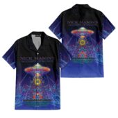 2 Nick Mason Saucerful Of Secrets Australian Tour 2023 Hawaiian Shirt 2sides - OtherBrick