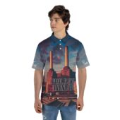 Animals Album Cover Flying Pig Battersea Power Station Pink Floyd Man Front Mockup - OtherBrick