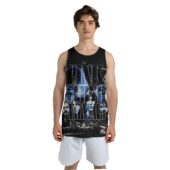 Animals Flying Pig Battersea Power Station The Wall Vintage Mockup Men Tank 3d - OtherBrick