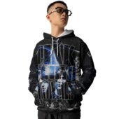 Animals Flying Pig Battersea Power Station The Wall Vintage Hoodie Front - OtherBrick
