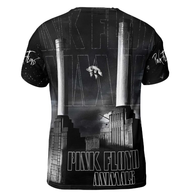 Animals Flying Pig Battersea Power Station The Wall Vintage Shirt Animals Flying Pig Battersea Power Station The Wall Vintage Shirt