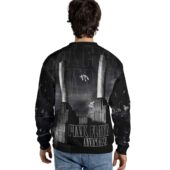 Animals Flying Pig Battersea Power Station The Wall Vintage Sweater Back - OtherBrick