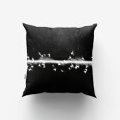 Dark Side Of The Moon In Space Digital Art Pillow L - OtherBrick