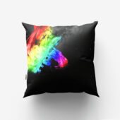 Dark Side Of The Moon In Space Digital Art Pillow R - OtherBrick