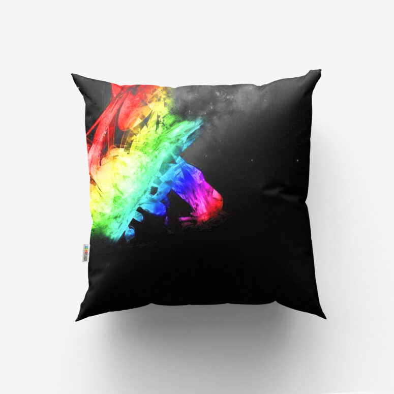 Dark Side Of the Moon in Space Digital Art Set 3 Cushion Pillow Dark Side Of the Moon in Space Digital Art Set 3 Cushion Pillow