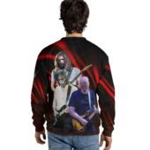 David Gilmour Pink Floyd Member Solo Sweater Back - OtherBrick