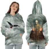 Goodbye Blue Sky The Wall Pink Floyd Vintage Ziphoodie - OtherBrick