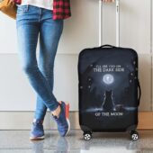 I Will See You On The Dsotm Black Cat Pink Floyd Luggage Cover Luggage 1 - OtherBrick