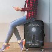 I Will See You On The Dsotm Black Cat Pink Floyd Luggage Cover Luggage 4 - OtherBrick