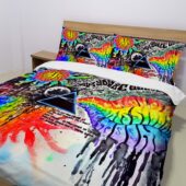 I Ll See You On The Dark Side Of The Moon Pink Floyd Bedding Set Mockup 2 - OtherBrick