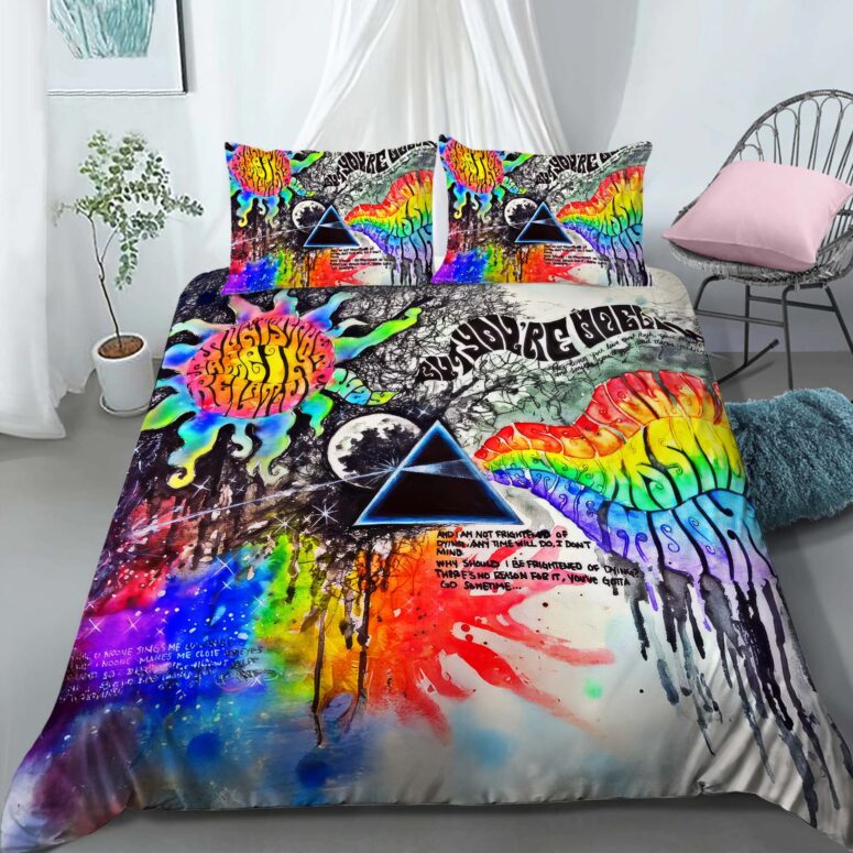 I'll See You On The Dark Side Of The Moon Pink Floyd Bedding Set I'll See You On The Dark Side Of The Moon Pink Floyd Bedding Set