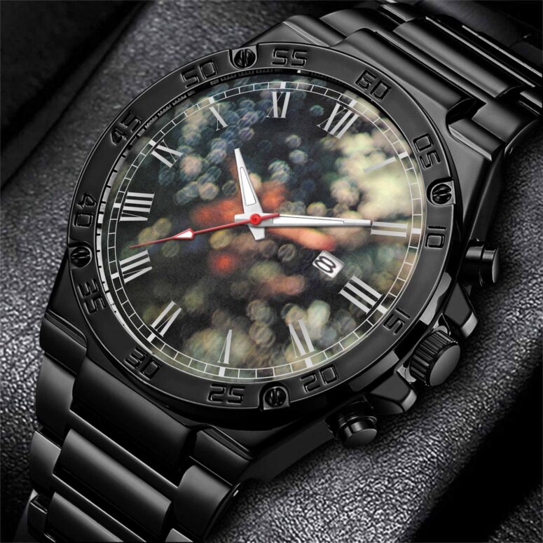 Obscured by Clouds Gentleman Pink Floyd Powermatic Silver Watch