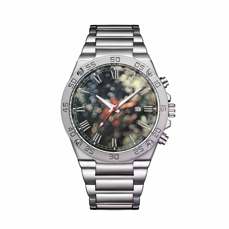 Obscured by Clouds Gentleman Pink Floyd Powermatic Silver Watch