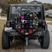Pink Floyd Collage Digital Art Spare Tire Cover Stc1 - OtherBrick