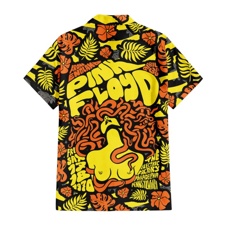 Pink Floyd Concert 1970 The Electric Factory Hawaiian Shirt